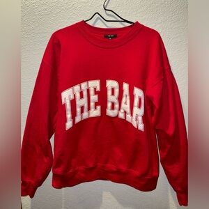THE BAR VARSITY SWEATSHIRT